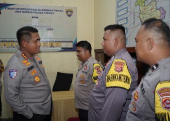 Kapolresta Tangerang Cek Kesiapan Personel dan Pelayanan Polsek Cisoka