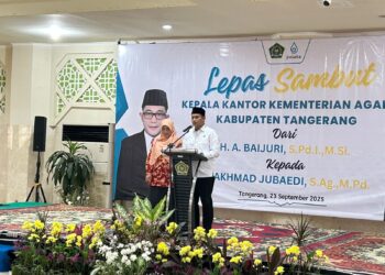 Akhmad Jubaedi Resmi Jabat Kepala Kantor Kemenag Kabupaten Tangerang