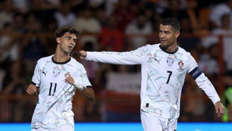 Ronaldo-Felix Bikin Pesta Gol