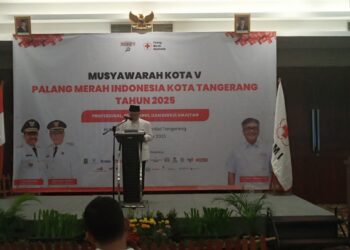 Oman Jumansyah Kembali Pimpin PMI Kota Tangerang