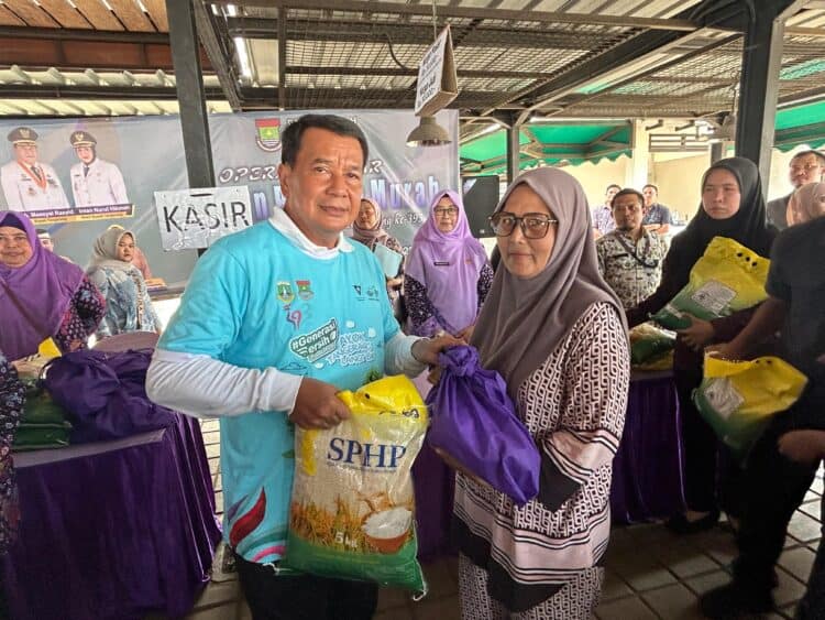 Operasi Pasar Murah Gerakan Pangan Murah Sambut HUT Kabupaten Tangerang ke-939