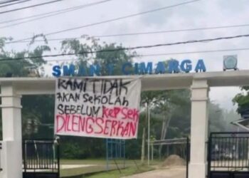 Buntut Dugaan Tindak Kekerasan, Siswa SMAN 1 Cimarga Lebak Mogok Sekolah