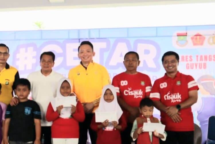 Semarak HUT ke-80 RI di Cisauk, Warga Antusias Ikuti Jalan Sehat hingga Tabligh Akbar
