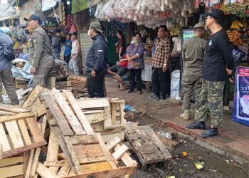 Bahu Jalan Kawasan Pasar Serpong Raya Akhirnya Bersih Dari PKL