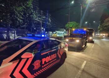Patroli Skala Besar Polres Metro Tangerang Kota Dukung Program “Jaga Jakarta”