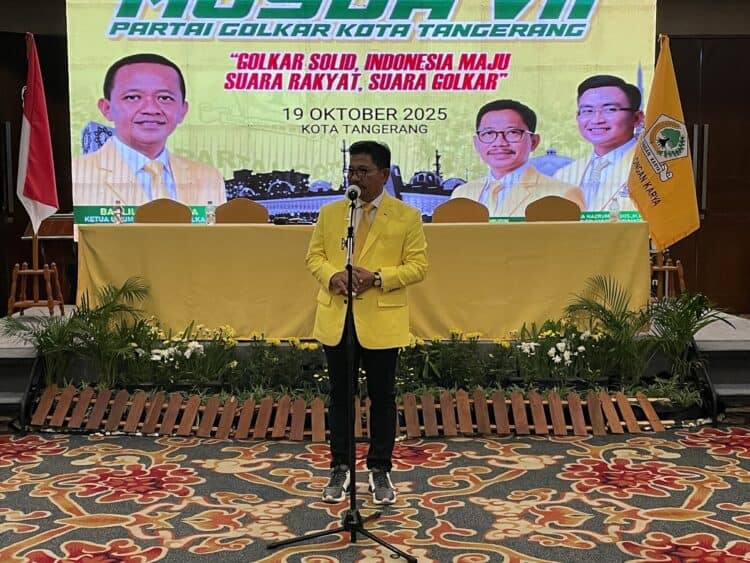 Berlangsung Mulus, Sachrudin Resmi Terpilih Sebagai Ketua DPD Partai Golkar Kota Tangerang Periode Ketiga