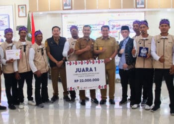Kronjo Raih Juara Pertama Lomba Klompencapir Nelayan