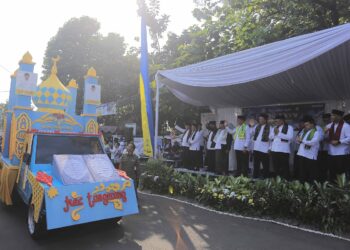 Warga Unjuk Kreativitas di Pawai Taaruf MTQ XXIV, Sachrudin Tekankan Pentingnya Spirit Religius