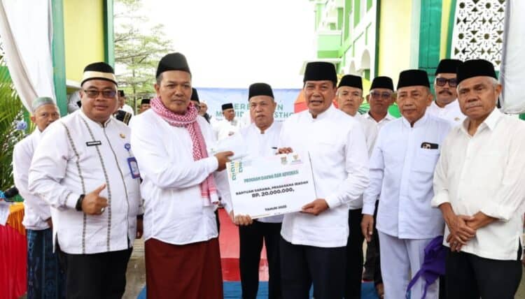 Masjid Al Wustho Perum Taman Buah 2 Kutabumi Diresmikan Bupati Tangerang