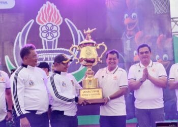 Tutup Porkab VI Tangerang, Bupati: Dukung Kemajuan Olahraga