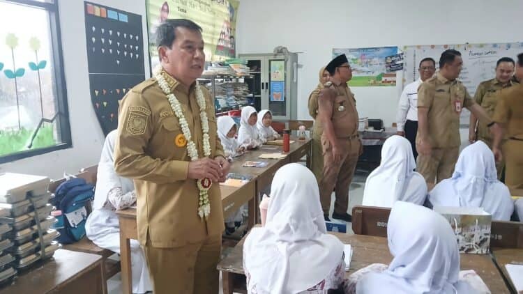 Dibantu CSR, Revitalisasi SDN II Kedung Dalem I dan II Kecamatan Mauk Tuntas