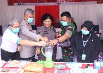 Kejari Kabupaten Tangerang Musnahkan Ganja, Sabu, dan Senpi