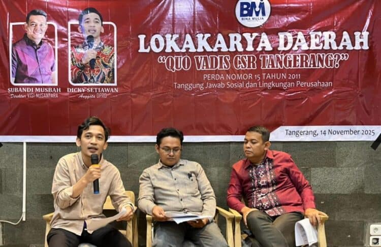 Kritik Realisasi CSR di Kabupaten Tangerang, Anggota DPRD Sebut Forum CSR Belum Inovatif