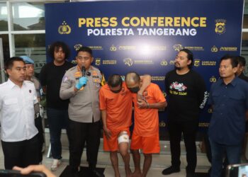 Dua Pelaku Curanmor Bersenpi di Cikupa Akhirnya Tertangkap di Jakarta