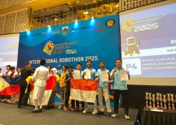 Empat Siswa SMKIC Padarincang Kabupaten Serang Juarai Kompetisi Robotik Internasional. (ISTIMEWA)