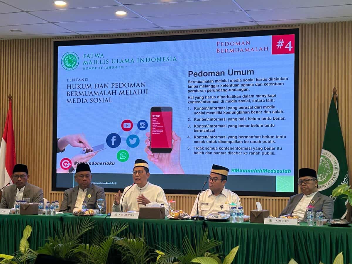 MUI Kabupaten Tangerang Gelar Seminar Interaktif Literasi Digital, Dorong  Keadaban Bermedia Sosial