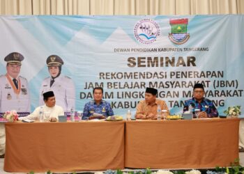 Menata Kenyamanan untuk Anak Belajar: Bupati Tangerang Buka Seminar Rekomendasi Penerapan JBM.