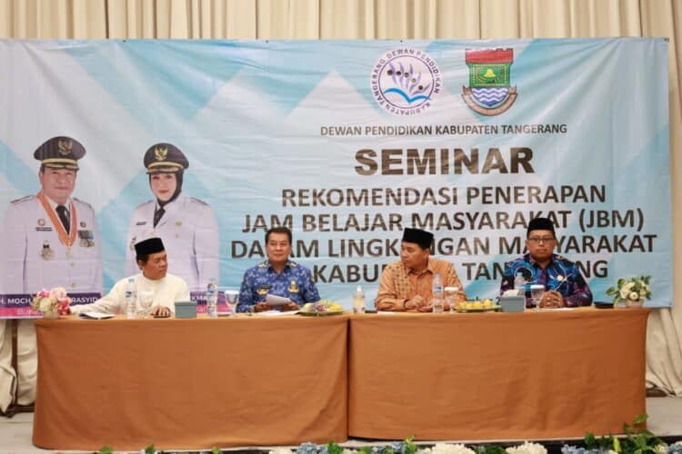 Menata Kenyamanan untuk Anak Belajar: Bupati Tangerang Buka Seminar Rekomendasi Penerapan JBM.