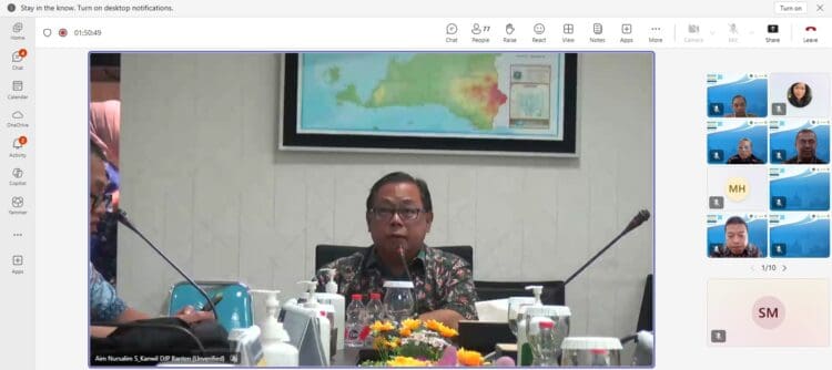 Penerimaan Pajak Banten Tembus Rp54,09 Triliun per Oktober 2025