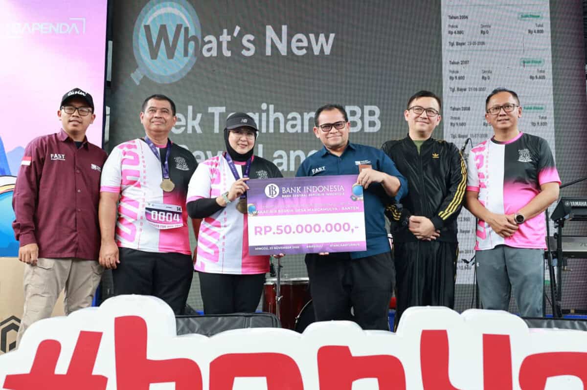 Kolaborasi Pemkab Tangerang-BI, Tangkab Fun Run 2025 Sukses Digelar