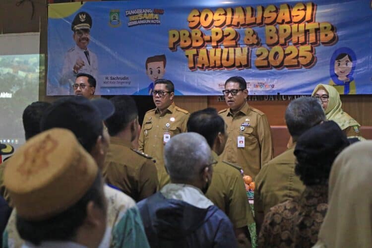 Realisasi Penerimaan PBB-P2 Kota Tangerang Capai 99 Persen