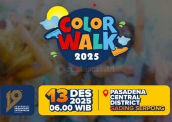 Ari Lasso dan DJ Yasmin Guncang Paramount Color Walk 2025 di Gading Serpong, Siapkan Hadiah Total Rp200 Juta