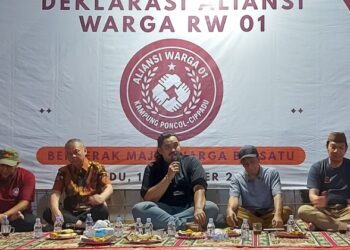 Warga RW 01 Cipadu Bentuk Aliansi, Wakil Ketua DPRD Kota Tangerang Sebut Permudah Program Pemerintah