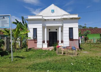 Bangunan Balai Warga di Lebak Terbengkalai