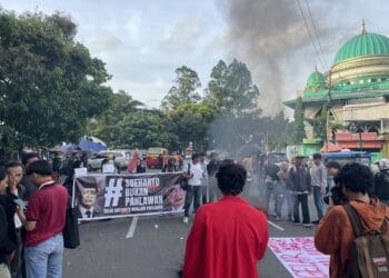 Mahasiswa di Kota Tangerang Tolak Soeharto Jadi Pahlawan Nasional