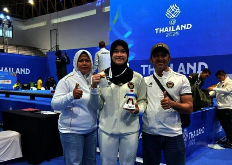 Pertama Kali Ikut SEA Games, Remaja asal Tigaraksa Ini Raih Medali Perak