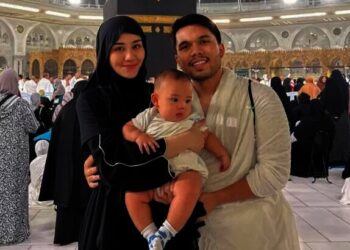 Thariq Halilintar dan Aaliyah Massaid Jalani Ibadah Umrah