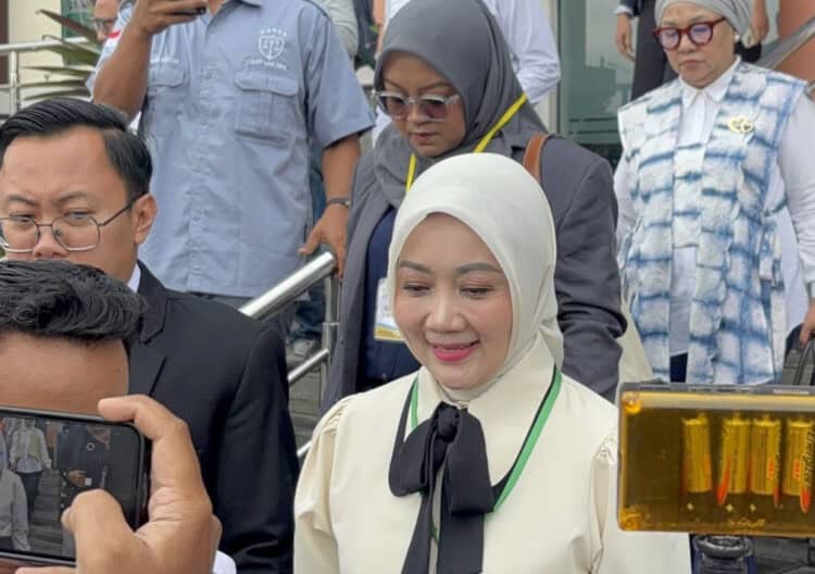 Atalia Praratya Hadiri Sidang Perceraian di Pengadilan Agama Bandung