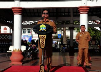 Sekretaris Daerah (Sekda) Kota Serang, Nanang Saefudin . (LUTHFI/SATELITNEWS.COM)