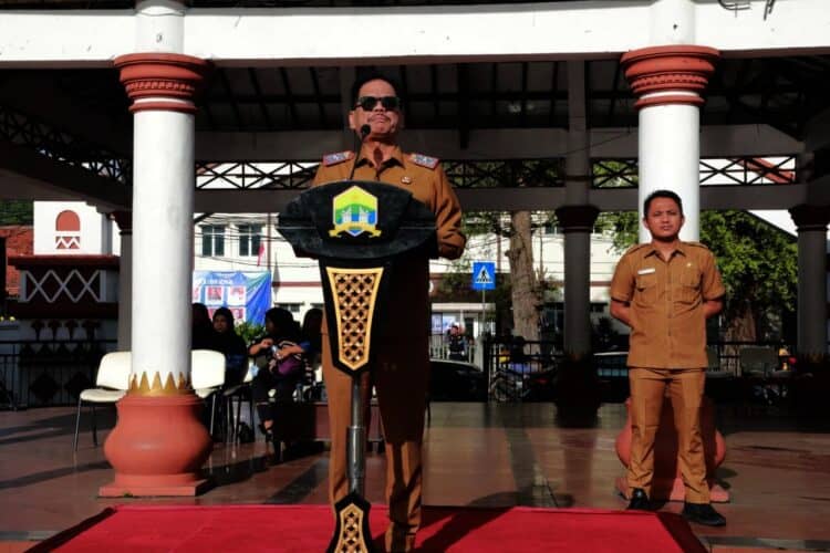 Sekretaris Daerah (Sekda) Kota Serang, Nanang Saefudin . (LUTHFI/SATELITNEWS.COM)