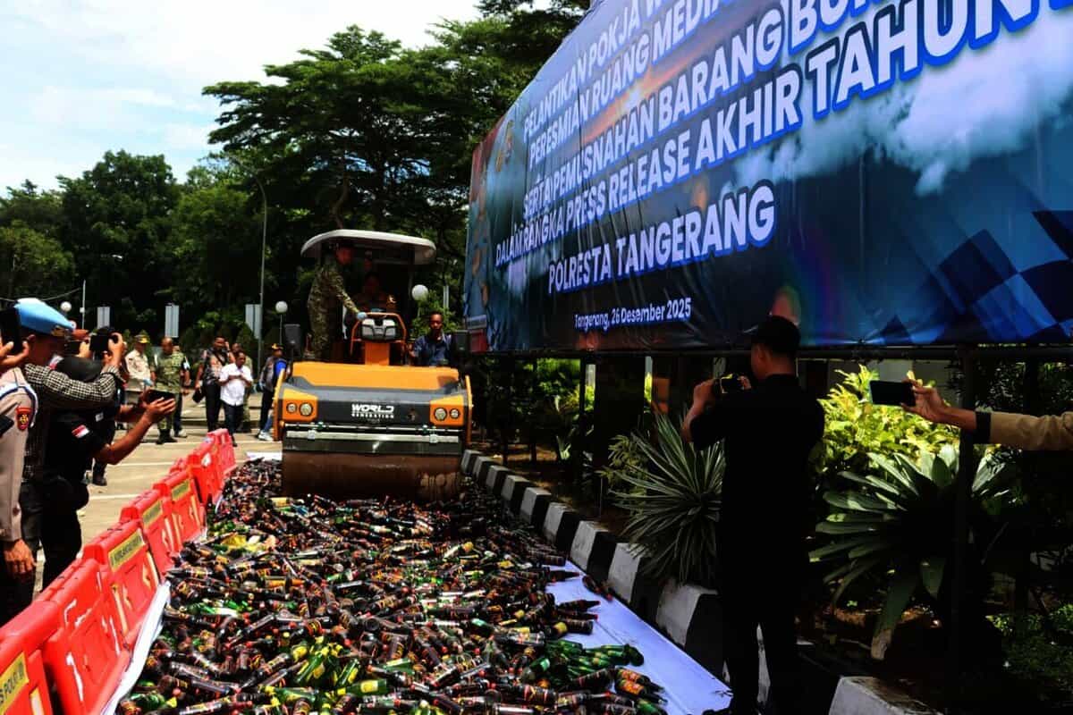 18 Perempuan Terjerat Peredaran Narkoba, Polresta Tangerang Ungkap 258 Kasus Sepanjang 2025