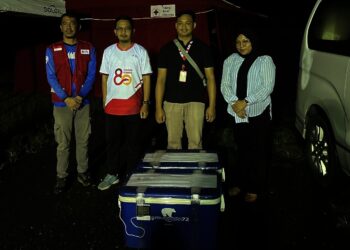 PMI Tangsel Salurkan 120 Kantong Darah untuk Korban Bencana Aceh
