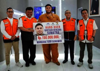 Ivan Gunawan Salurkan Donasi Rp 150 Juta untuk Korban Bencana Alam Sumatera
