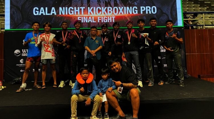 Kevin Jaya Sumbang Medali Emas Kejurnas Kick Boxing Untuk Banten