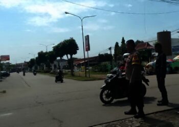 Polsek Pasar Kemis Tertibkan Debt Collector