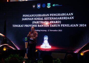 BPJS Ketenagakerjaan Kanwil Banten Gelar Paritrana Award