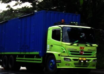 Jelang Nataru, Satlantas Polres Lebak Batasi Angkutan Barang