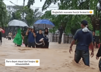 Teuku Ryan Perlihatkan Kondisi Aceh Saat Diterjang Banjir