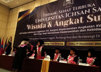 UIS Wisuda 101 Lulusan Ilmu Kesehatan, Rektor Tekankan Integritas