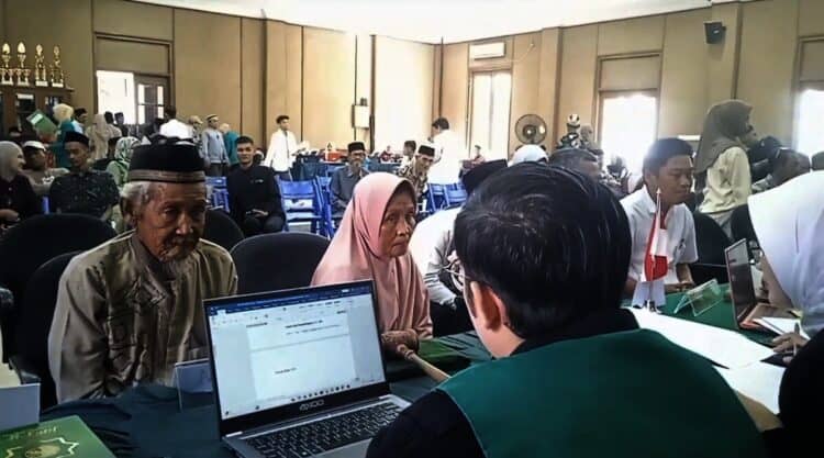 197 Pasutri di Lebak Ikuti Sidang Isbat Nikah Masal, Peserta Tertua Berusia 73 Tahun