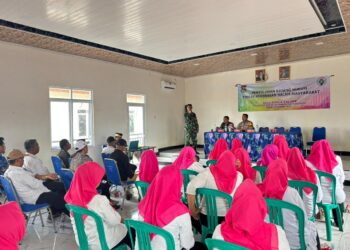 Koramil Panongan Bentengi Warga dari Narkoba