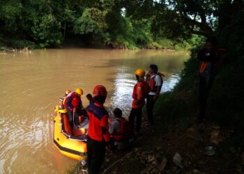 Dua Remaja di Lebak Hanyut, Satu Meninggal, Satu Dalam Pencarian