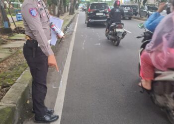 Terlibat Kecelakaan Lalu Lintas, Pria Paruh Baya di Ciputat