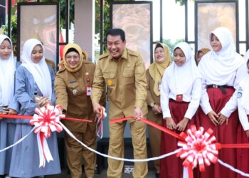 Tujuh Halte Bus Sekolah Gratis Kabupaten Tangerang Diresmikan