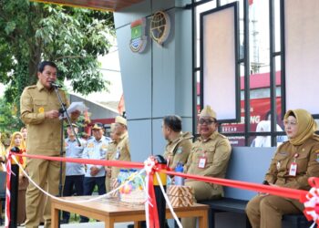 Halte Bus Sekolah Gratis Kabupaten Tangerang Diawasi CCTV