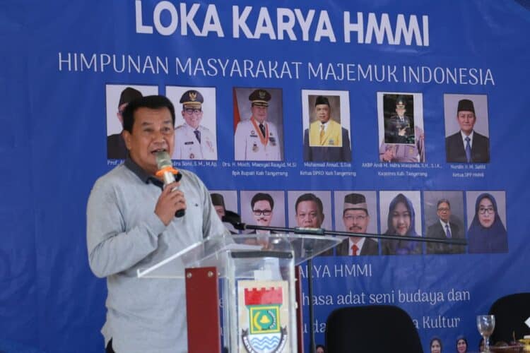 Resmikan Lokakarya Budaya, Bupati Tangerang Tekankan Pentingnya Menjaga Adat dan Seni